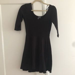 Urban outfitter black skater dress